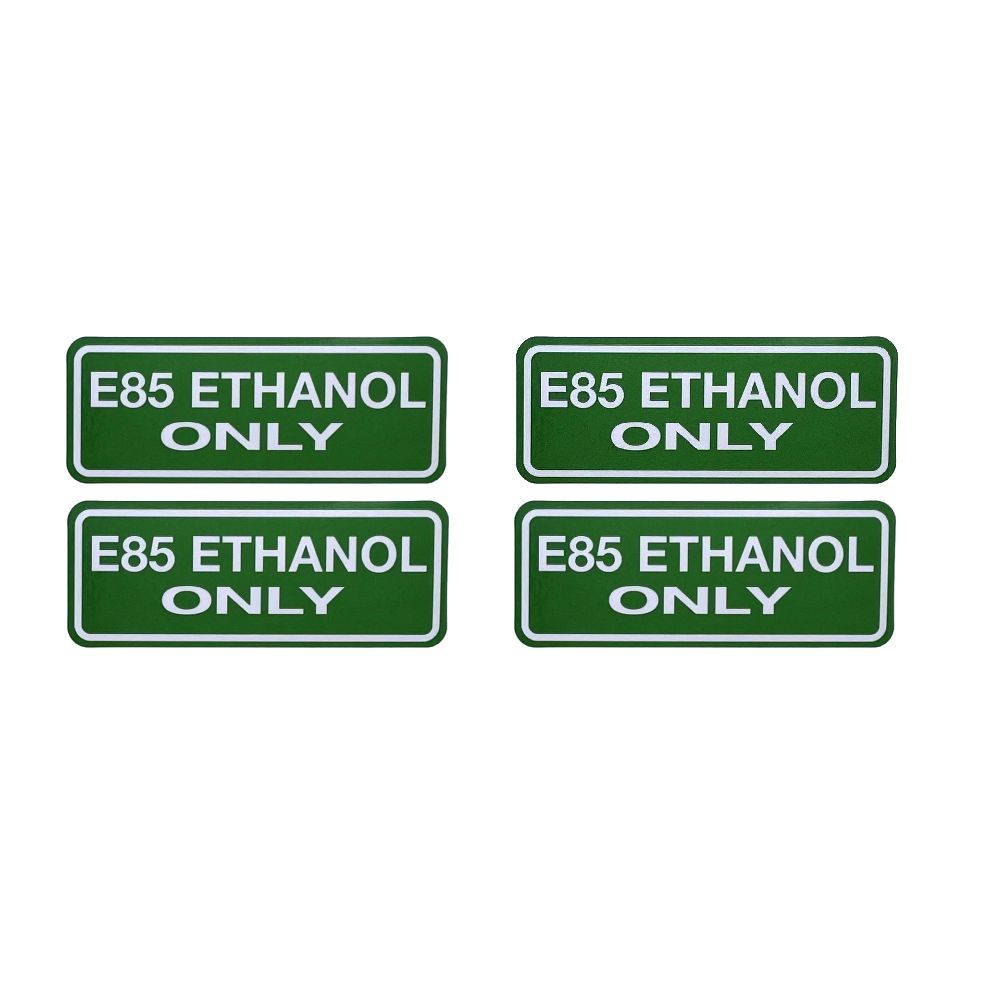 'E85 Ethanol Only' Decal Set - Small
