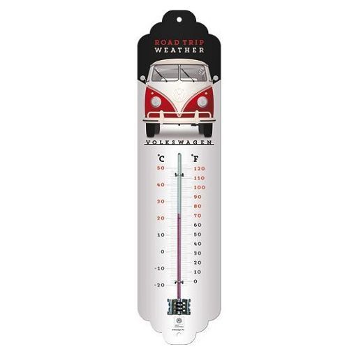 Thermometer VW Good in Shape C'+F' 6.5cm x 28cm In Hang Sell