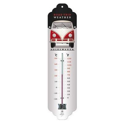 Thermometer VW Good in Shape C'+F' 6.5cm x 28cm In Hang Sell