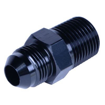 Aluminum Cooler/Adapter Fitting -8AN x 1/2" NPT Male Derale 59308