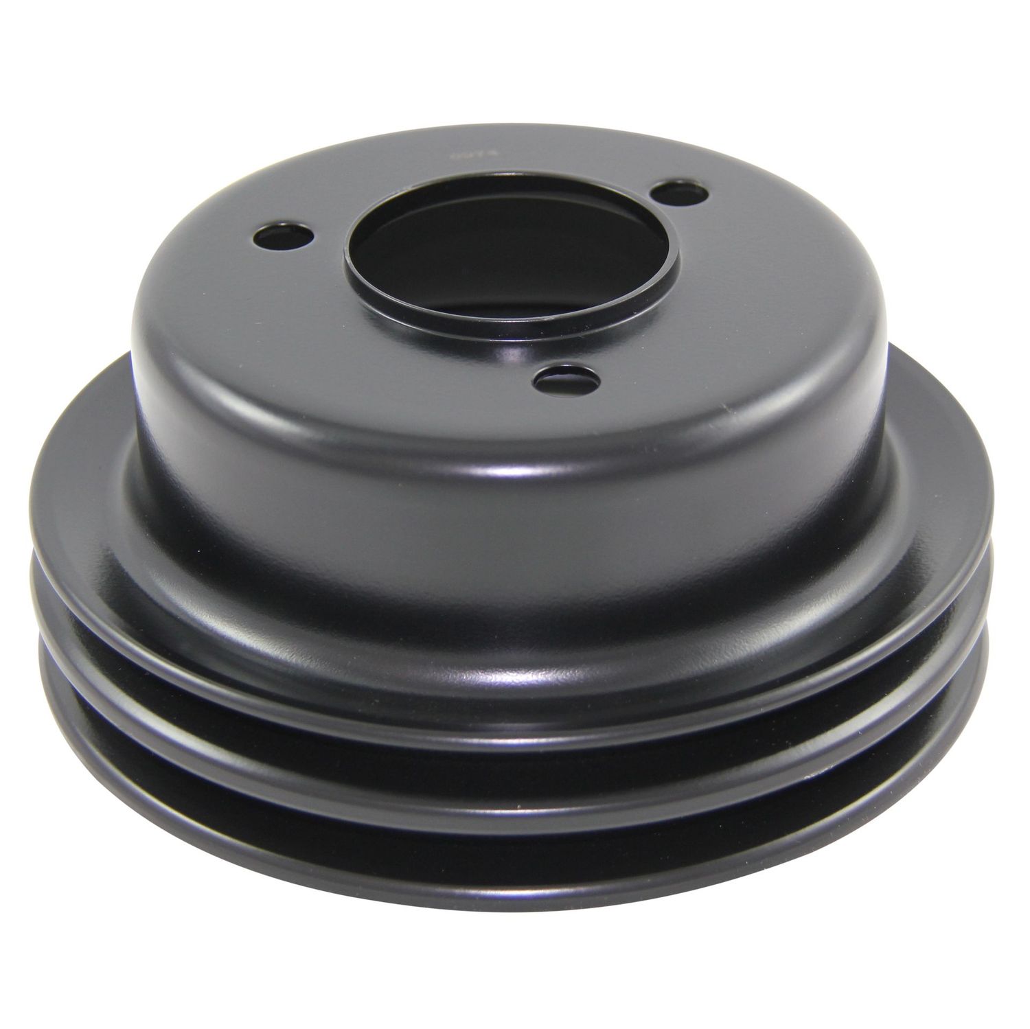 Pulley Crankshaft Dual Groove Black Steel Ford Windsor 289 1964-67