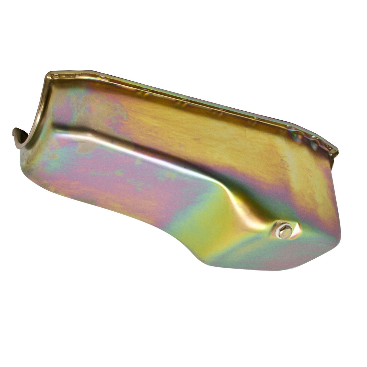 Oil Pan Chevrolet Small Block 305-350 1980-85 Steel Zinc Finish