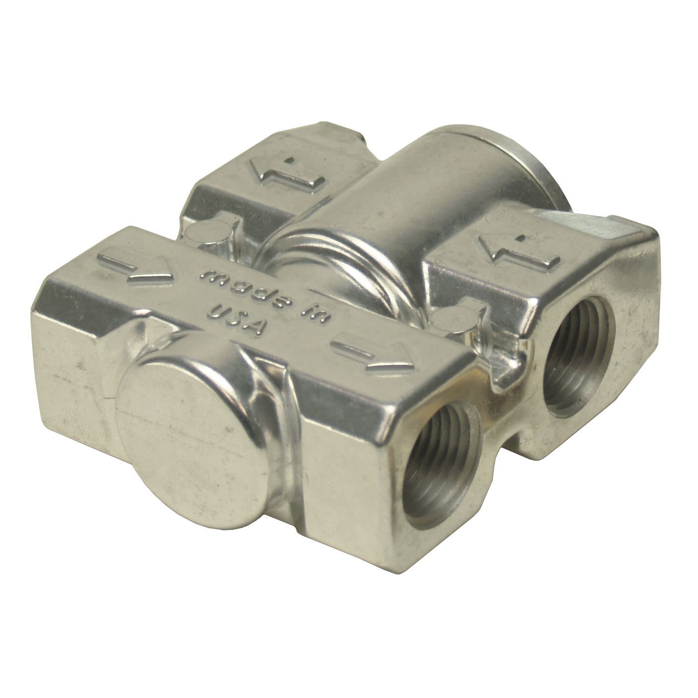 Billet Style Aluminum Fluid Control Thermostat with 3/8" NPT ports Derale 25011