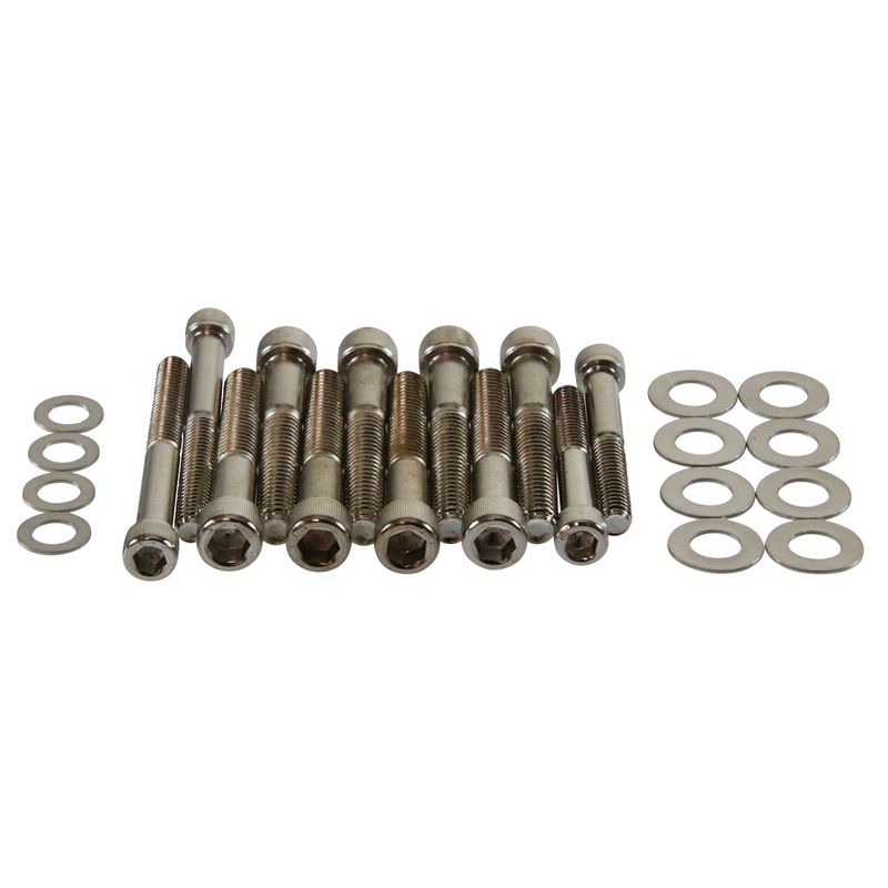 Bolt Kit Intake Ford Cleveland 302-351 Chrome Socket Head