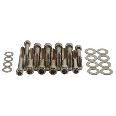 Bolt Kit Intake Ford Cleveland 302-351 Chrome Socket Head