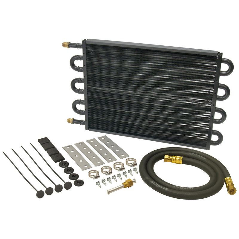 Derale Transmission Cooler Kit8 Pass 18" Copper/Aluminum -6AN  13304
