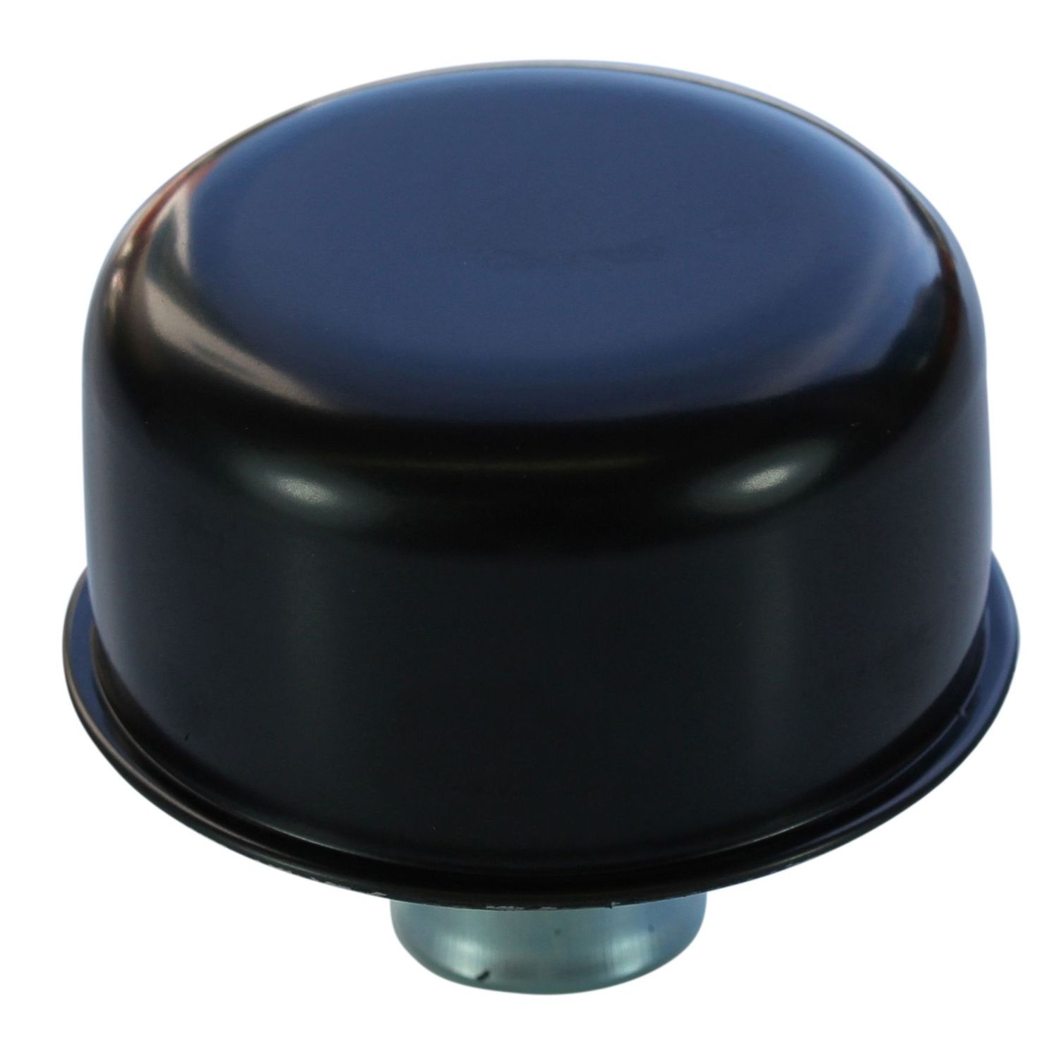 Valve Rocker Cover Breather Cap Push In 1"(25mm) Neck Black Coated Steel