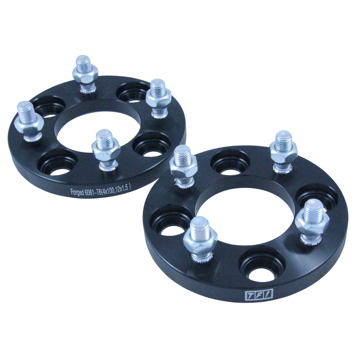 Bolt On Billet Wheel Spacer Kit 15mm Thick Size 4x100PCD 12mmx1.5 Stud Pair Bolt On Billet Wheel Spacer Kit 15mm Thick Size 4x100PCD 12mmx1.5 Stud Pair