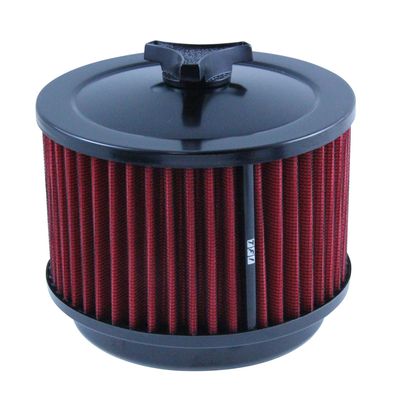 Black Air Filter/Air Cleaner 6-3/8" Wide x 4" Tall 5-1/8" Holley Edelbrock Red Element