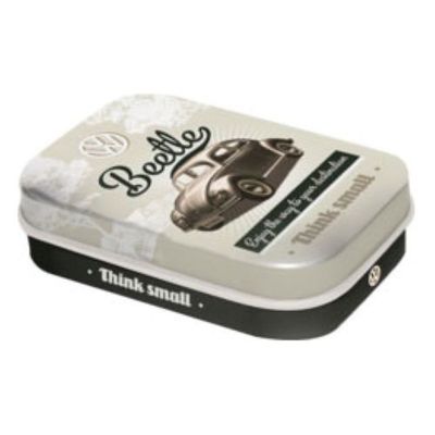 MintBox: VW Beetle Think Small Size:4x6x1.6cm comes with sugar free mints 34gm