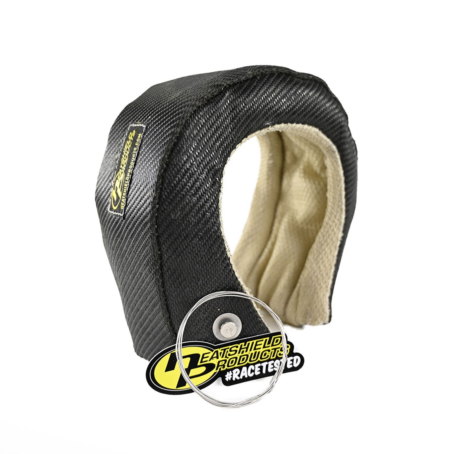 Stealth Turbo Shield T4 flange - Carbon Fibre Black (982c)