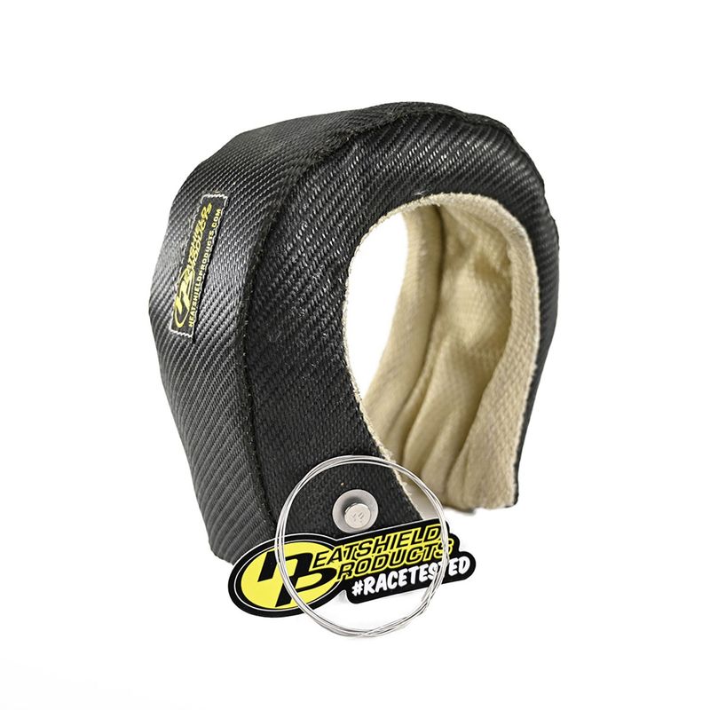 Stealth Turbo Shield T4 flange - Carbon Fibre Black (982c)