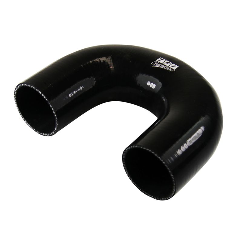 Silicone Hose Black 190 Deg Elbow 57mm (2.25") ID, 50mm Leg Length