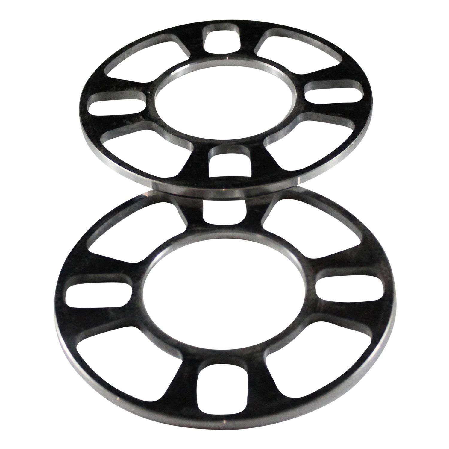 Wheel Spacer Billet Machined 4 Hole-Pair. 5mm thick, 150mm OD, 70mm ID