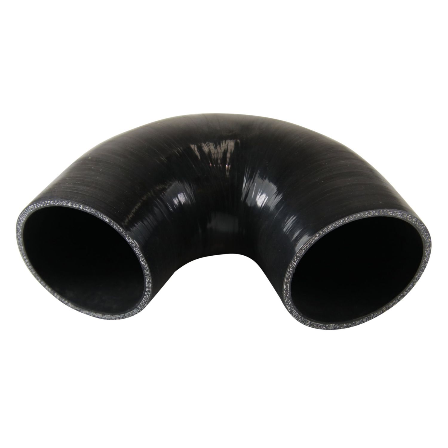 Silicone Hose Black 135 Deg Elbow 83mm (3.25 Silicone Hose Black 135 Deg Elbow 83mm (3.25") ID, 50mm Leg Length