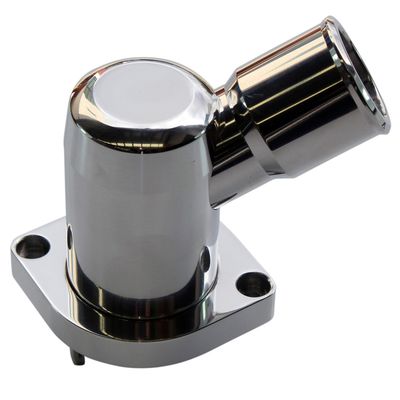 Water Neck Chevrolet LS 1997-03 Polished Alloy 45 Degree Swivel Style Water Neck Chevrolet LS 1997-03 Polished Alloy 45 Degree Swivel Style