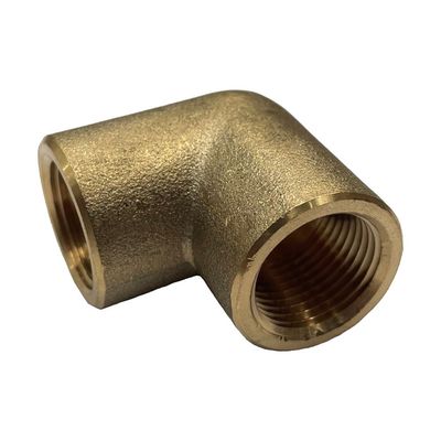 Brass Female Elbow Fitting 3/8" (15mm) Female BSP Thread