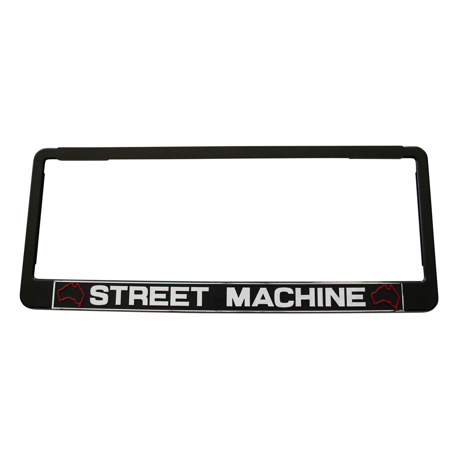 SINGLE Street Machine Polymer Number Plate Frame. Suits a 6 Digit Number Plate SINGLE Street Machine Polymer Number Plate Frame. Suits a 6 Digit Number Plate