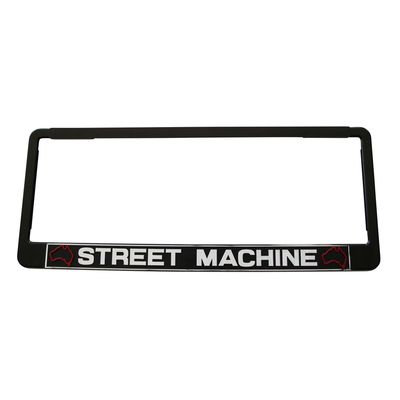 SINGLE Street Machine Polymer Number Plate Frame. Suits a 6 Digit Number Plate SINGLE Street Machine Polymer Number Plate Frame. Suits a 6 Digit Number Plate