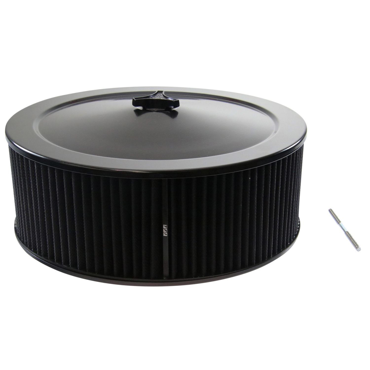 Black Air Filter/Air Cleaner 14" x 5" Holley Holden Quadrajet Base Washable Element