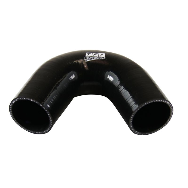 Silicone Hose Black 135 Deg Elbow 50mm (2") ID, 50mm Leg Length