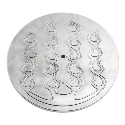 Filter Lid Top Polished Alloy suits 14 Filter Lid Top Polished Alloy suits 14" Inch Flamed Air Filter/Air Cleaner Replacement
