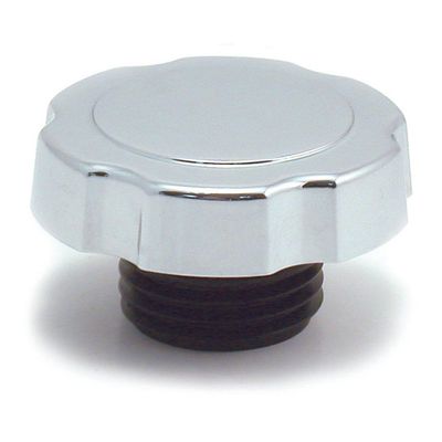 Oil Filler Cap Screw In General Motors cars from 1987 on. Triple chrome-plated