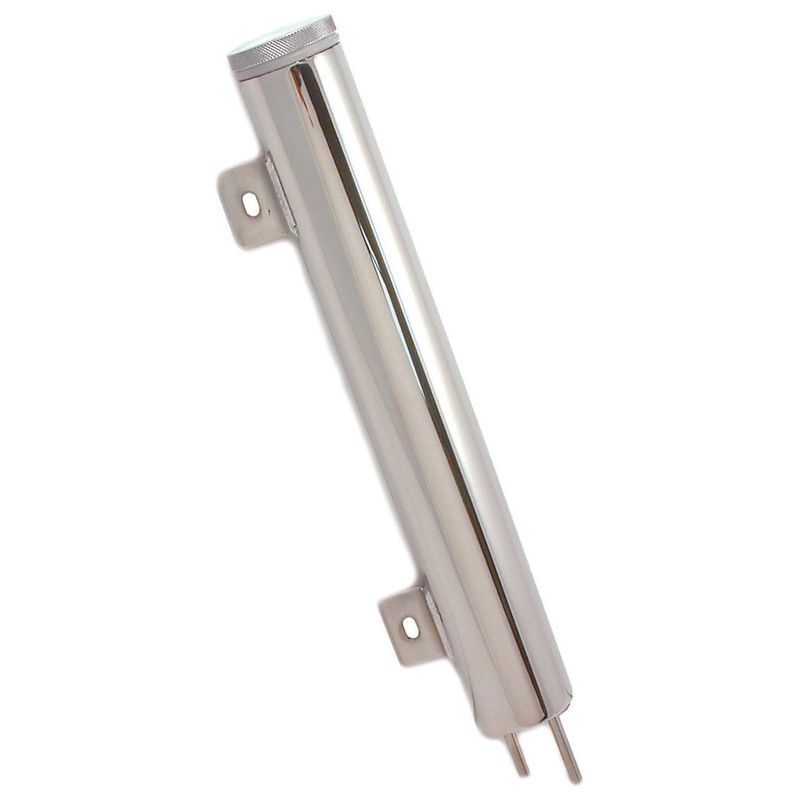 Radiator Overflow Tank 2" (50mm) x 13" (330mm) Polished Stainless Steel 500ml