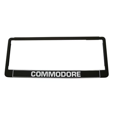 SINGLE Commodore Polymer Number Plate Frame. Suits a 6 Digit Number Plate SINGLE Commodore Polymer Number Plate Frame. Suits a 6 Digit Number Plate
