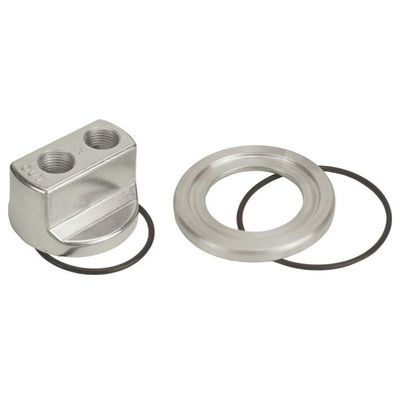 Derale Engine Oil Filter Spin On Adaptor By Pass Thread 13/16-16 Holden 15705