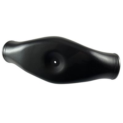 Air Intake Plenum Black Dual Inlet Low Profile 4 Air Intake Plenum Black Dual Inlet Low Profile 4" (100mm) fit Holley 5-1/8" Carb