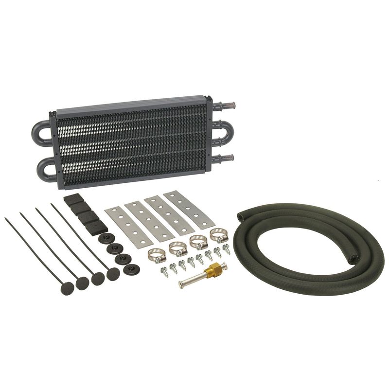 Derale Transmission Cooler Kit 12000 lbs GVW 5-1/8" x 12-3/4" x 3/4" 13101