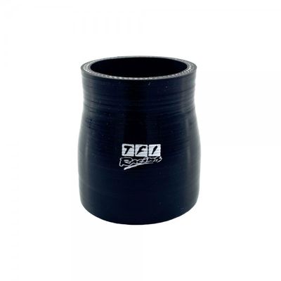 Silicone Hose Black Reducer Coupling 80 to 60mm (3.12 Silicone Hose Black Reducer Coupling 80 to 60mm (3.12" to 2.37") ID, 76mm Length