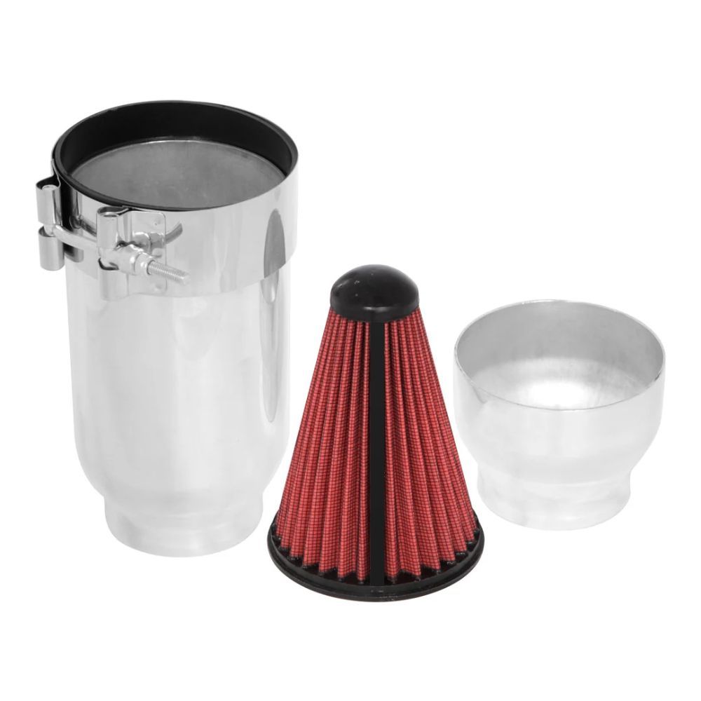 Airbox Inline Polished Alloy 76mm inlet/outlet, 257mm long (Spectre 9833) Airbox Inline Polished Alloy 76mm inlet/outlet, 257mm long (Spectre 9833)