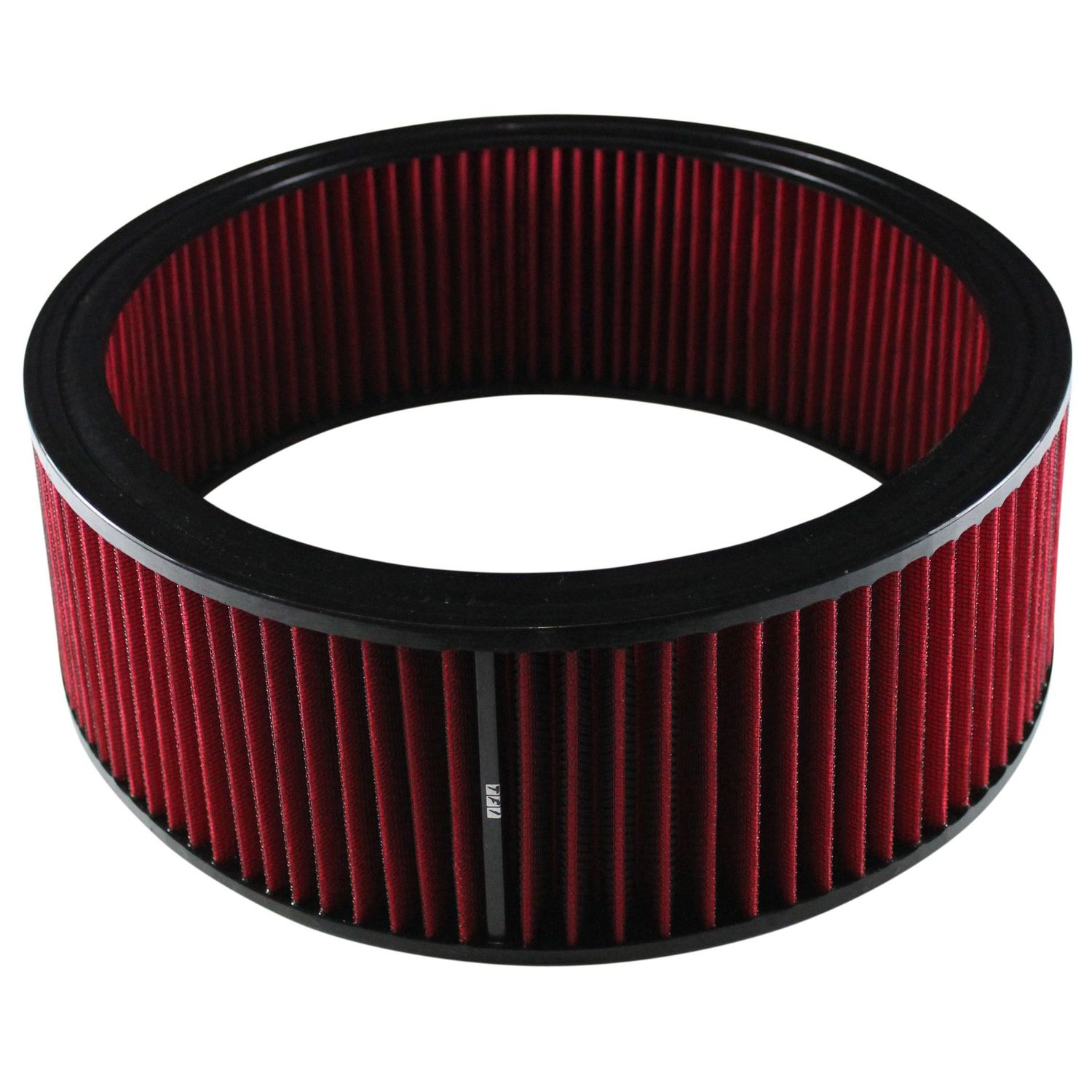 Air Cleaner Filter Element Red 14" Wide 5" Tall Round High Performance Cotton