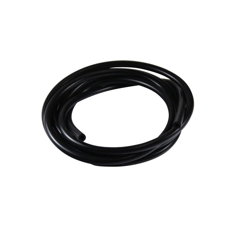 Silicone Hose Black Vacuum 5mm ID, 3M Length