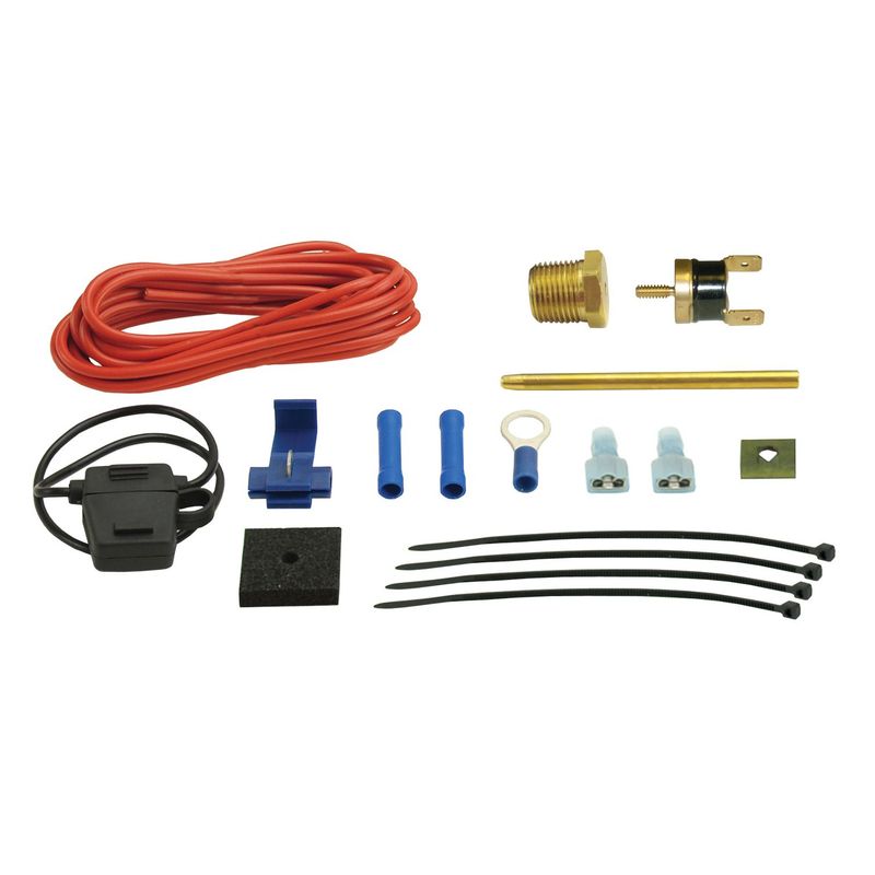 Derale Thread/Push In Fan Switch kit 180 Degree 15Amp Max Capacity 18735 Derale Thread/Push In Fan Switch kit 180 Degree 15Amp Max Capacity 18735