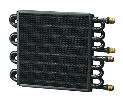 Derale 8 & 8 Dual Pass Fluid Cooler 13-15/16 Derale 8 & 8 Dual Pass Fluid Cooler 13-15/16"x10-1/2"x1-3/4" -8AN 15301