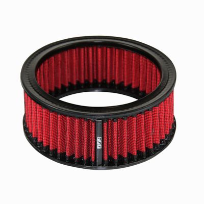 Air Cleaner/Air Filter Element Red 6-3/8"Inch Wide 2.5"Inch Tall Round Cotton