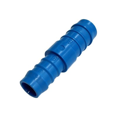 Nylon Plastic Straight Reducing Joiner 3/4" (19.1mm) to 5/8" (15.9mm) Hose Tube End