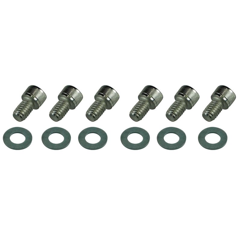 Side Plate Bolts Holden 6 Chrome Socket Head with Washers-Set