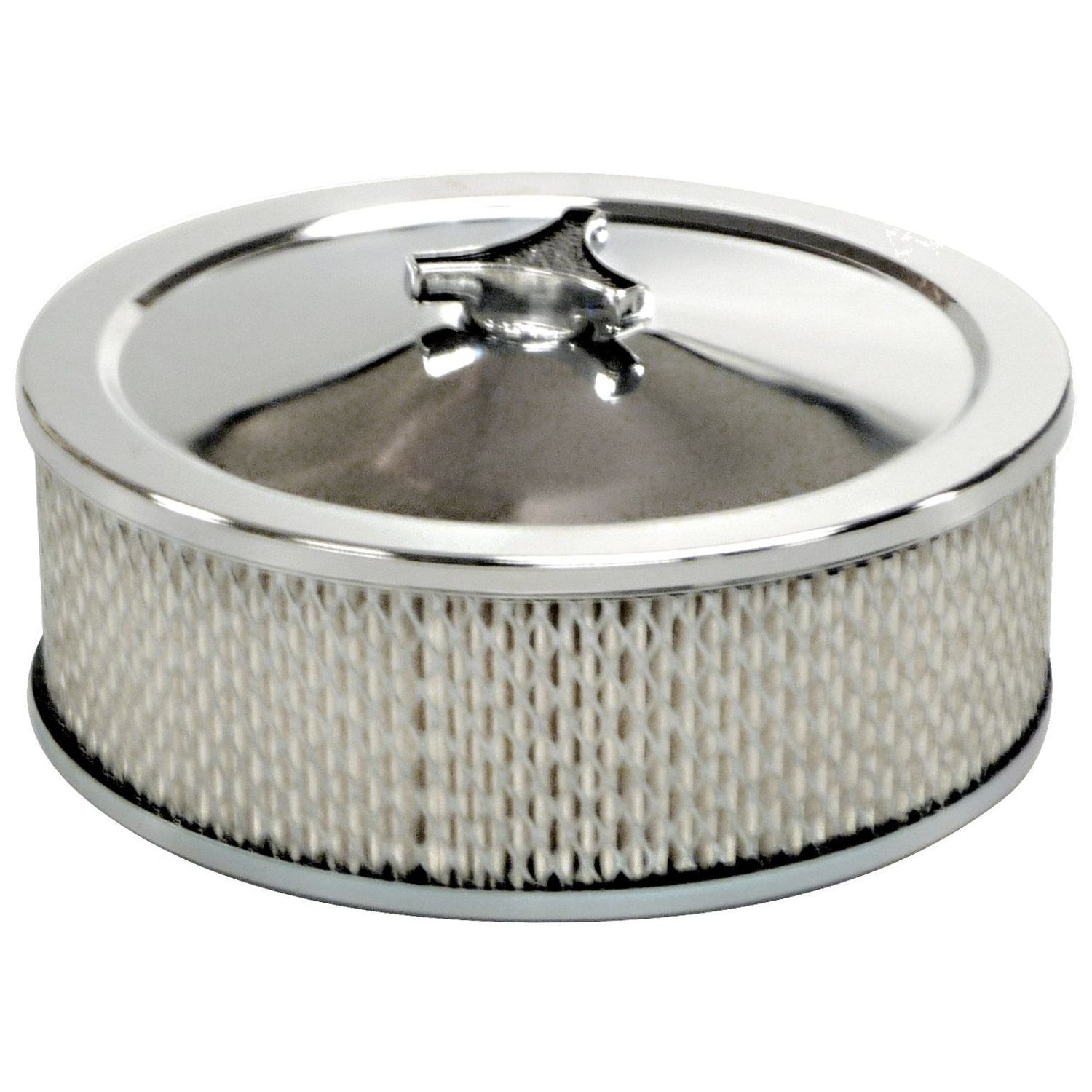 Chrome Air Cleaner 9 Chrome Air Cleaner 9" Wide x 3" Tall Suit ADM Ford Falcon XE/XF Carburettor