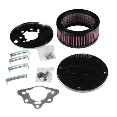 Chrome Air Cleaner/Air Filter 5-1/2 Chrome Air Cleaner/Air Filter 5-1/2" Wide x 55mm Tall CD175 DC28 Stromberg