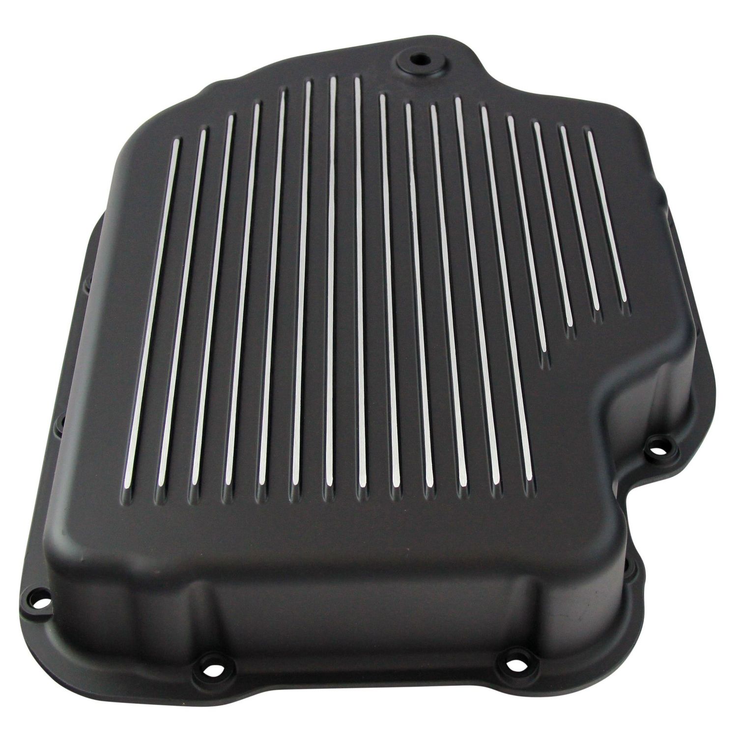 Transmission Pan GM Turbo 400 Black Finned Milled Alloy Gasket Bolts Hardware Transmission Pan GM Turbo 400 Black Finned Milled Alloy Gasket Bolts Hardware