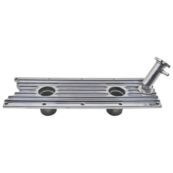 LS Chevrolet Gen III Engine Valley Plate Cover with Oil Fill Tube Polished