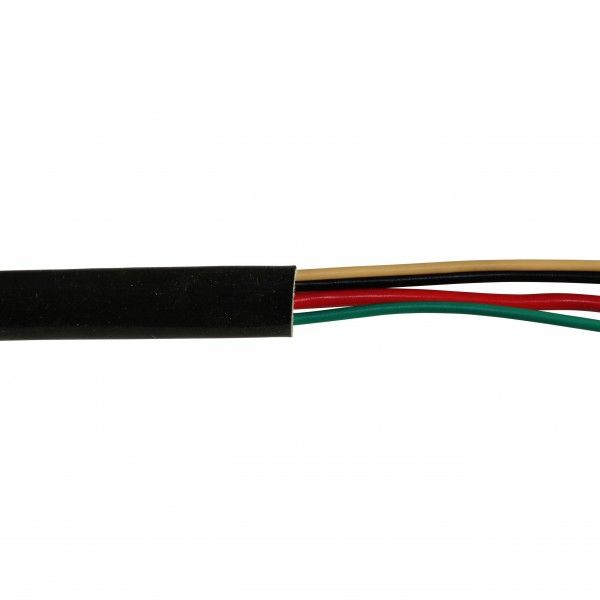 High Temperature Black Silicone Insulation Sleeving 6mm ID x 10mt. Rated 250'C