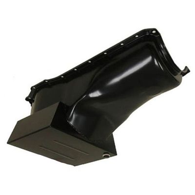 Oil Pan Ford Cleveland 302-351 1970-82 Extra Capacity Front Sump Black Oil Pan Ford Cleveland 302-351 1970-82 Extra Capacity Front Sump Black