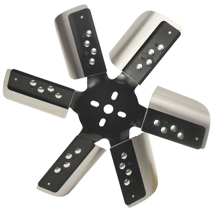 Derale Heavy Duty Stainless Steel Standard Rotation 15 Inch Flex Fan 17015 Derale Heavy Duty Stainless Steel Standard Rotation 15 Inch Flex Fan 17015