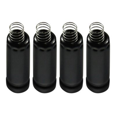 Aluminium Spark Plug Insulation Boot Heat Shield Protector Black-Pack 4 OEM