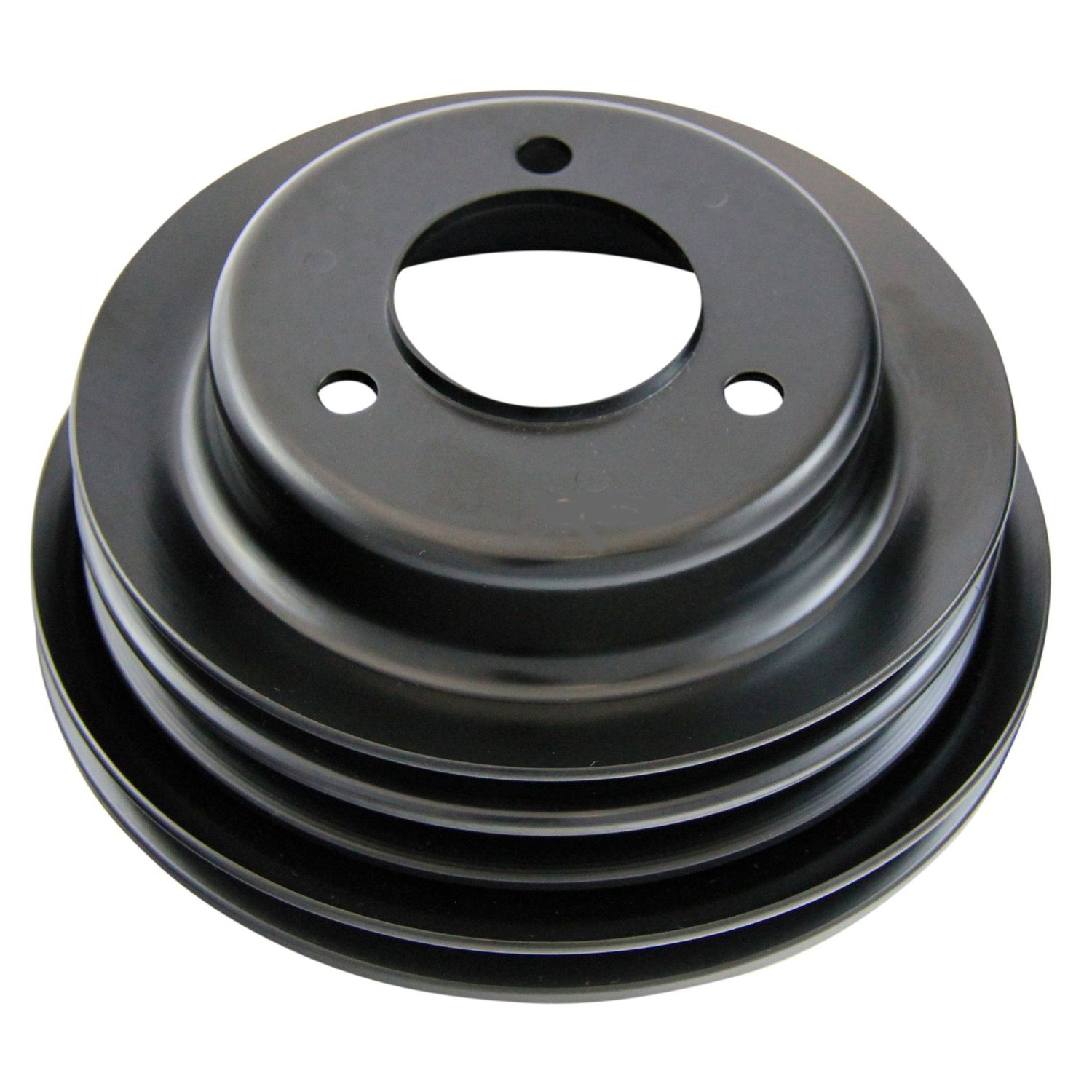 Pulley Crankshaft Triple Groove Lwp Black Steel Big Block Chevrolet 396-454 Pulley Crankshaft Triple Groove Lwp Black Steel Big Block Chevrolet 396-454